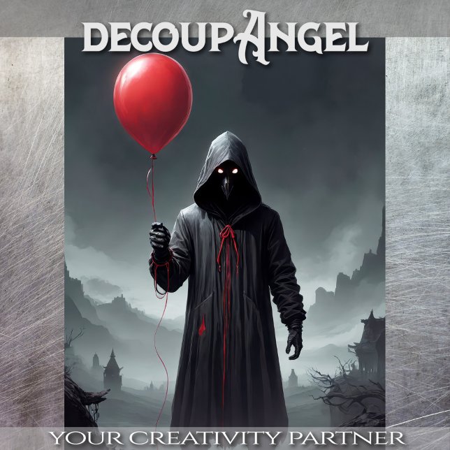 Death's Red Delight - Decoupage - Tissue Paper (Creator Uploaded)