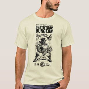 Deathtrap Dungeon Skeleton Warrior T-shirt (Light)