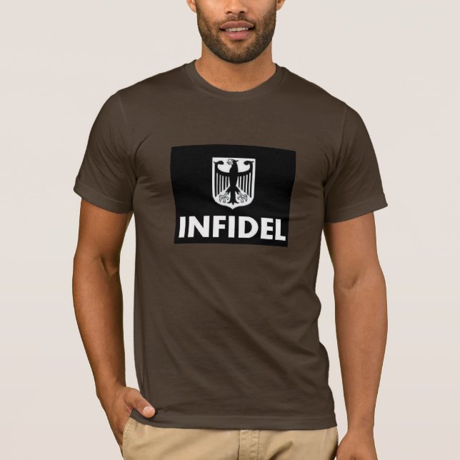 DEBACLE GERMAN ARMY INFIDEL T SHIRT (Front)