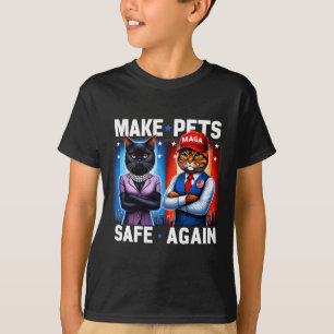 Debate Eating The Dogs Cat Make Pets Safe Again Tr T-Shirt