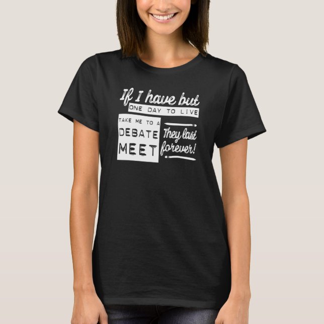 Debate Meet T-Shirt (Front)