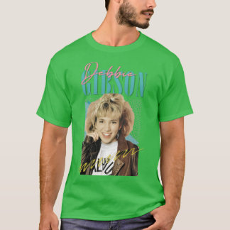 Debbie Gibson 80s Styled Aesthetic Design T-Shirt