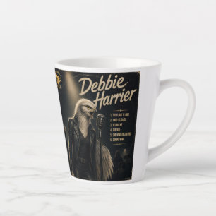 Debbie Harrier: a Parody Latte Mug