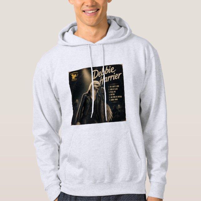 Debbie Harrier Album: a Parody Hoodie (Front)