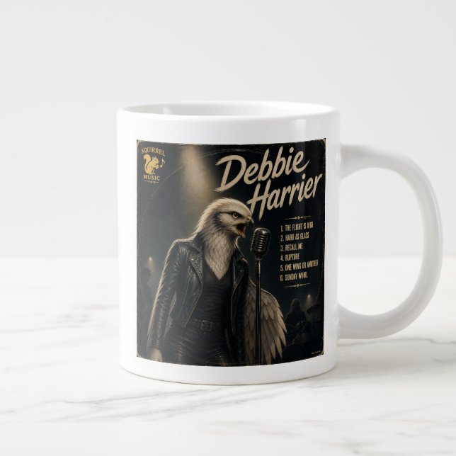 Debbie Harrier Album: a Parody Large Coffee Mug (Right)