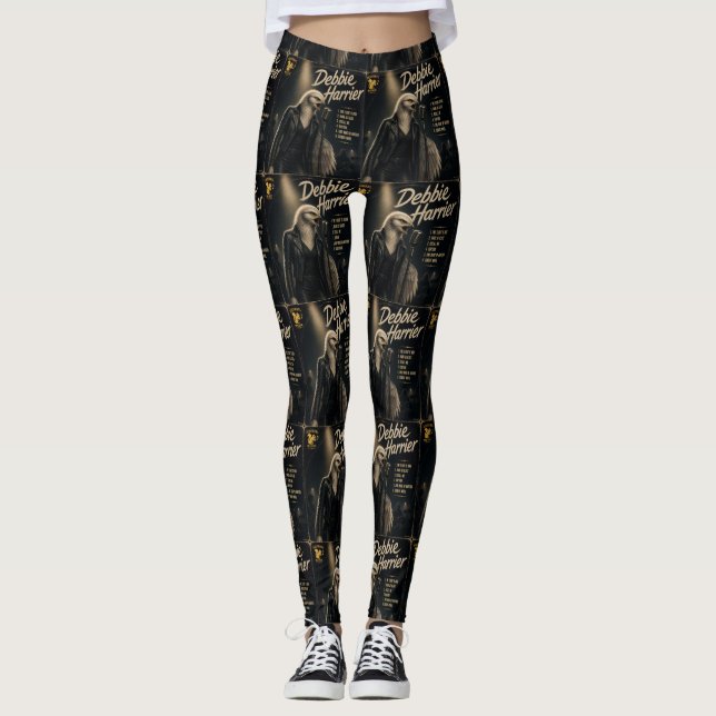 Debbie Harrier Album: a Parody Leggings (Front)