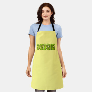 Debbie Name Kiwi Design Kitchen apron