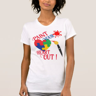 Debi, Paint Your Heart Out T-Shirt