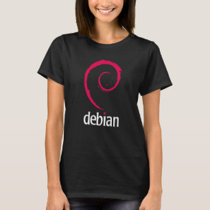 Debian Linux  Software Programmers Developers Code T-Shirt