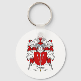 Debicz Family Crest Key Ring