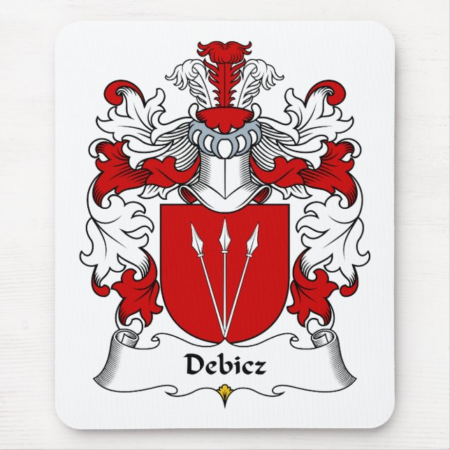 Debicz Family Crest Mouse Pad (Front)