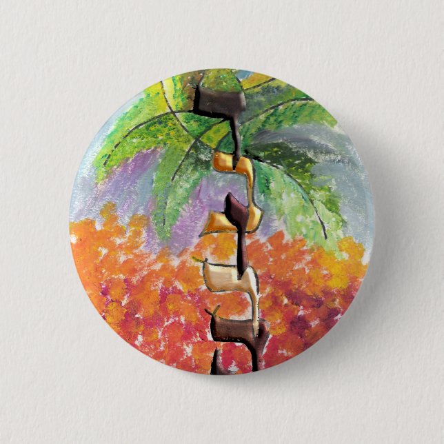 Debora 6 Cm Round Badge (Front)