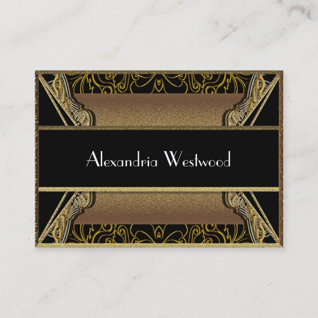 Debster Victorian Business Card (Front)