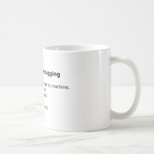 Debug Mug: Six Stages of Debugging Coffee Mug