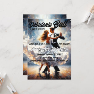 Debutante Ball Cotillion Ballroom Dancing Invitation