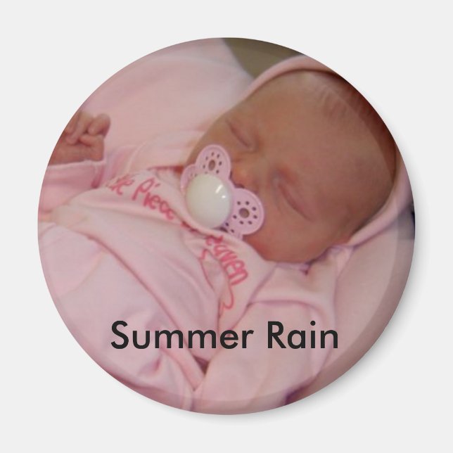 dec[1]. 29 2007 summer rain love son 004, Summe... Magnet (Front)