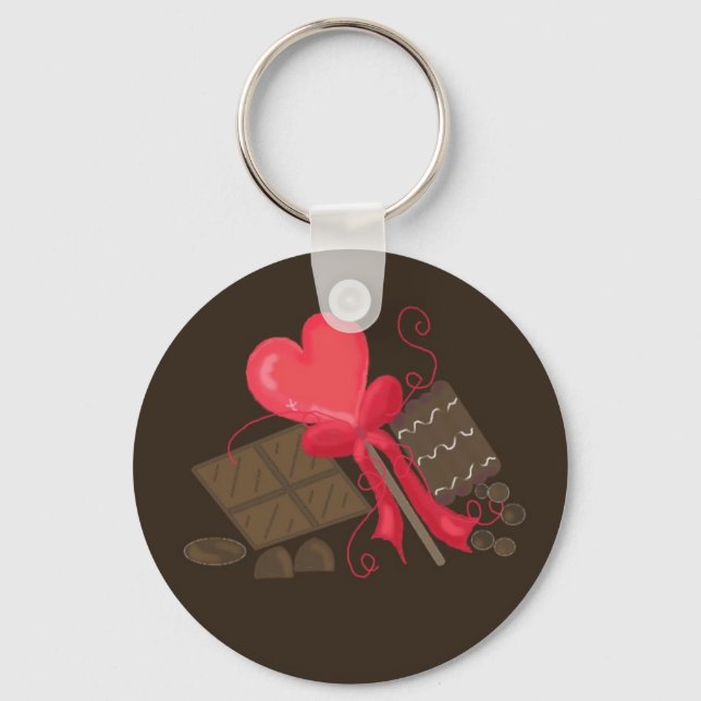 Decadent Chocolate Treats Key Ring (Front)