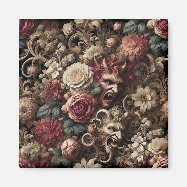 Decadent Devilry – Gothic Baroque  Magnet (Front)