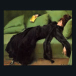 Decadent Young Woman After The Dance  Ceramic Til Poster<br><div class="desc">Decadent Young Woman After The Dance</div>