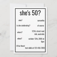 Decades Funny Simple Birthday Minimalist Custom 