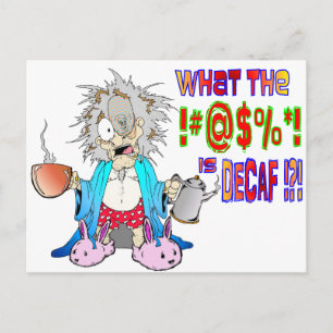 DECAF? POSTCARD