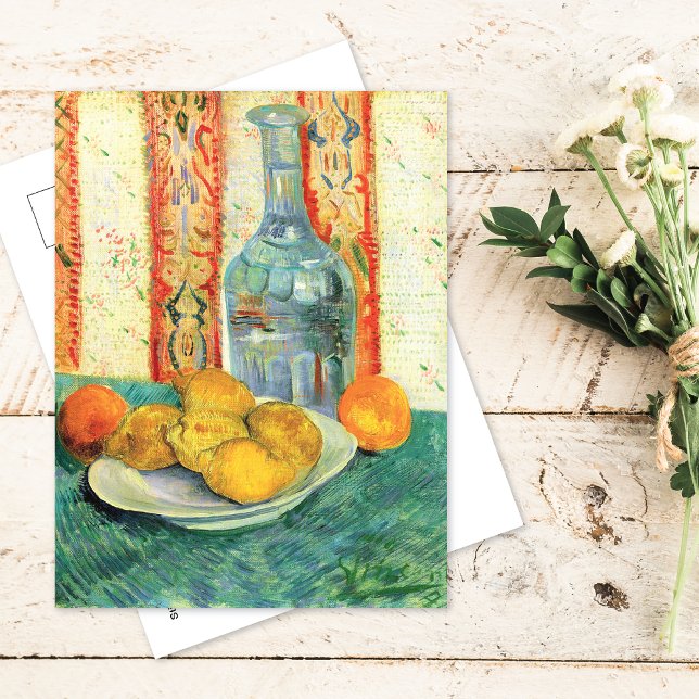 Decanter and Lemons Vincent van Gogh Postcard (Creator Uploaded)