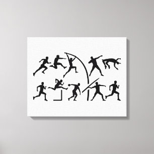 Decathlon Canvas Print