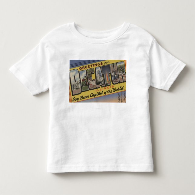 Decatur, Illinois (Soy Bean Capital) Toddler T-Shirt (Front)