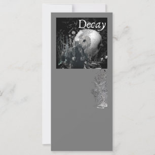Decay - Gothic Invitation & Greeting Card