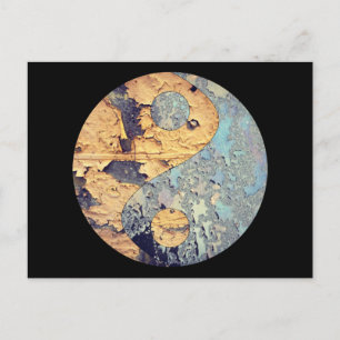 Decay Yin Yang Postcard