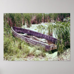 Decaying Rowboat Poster