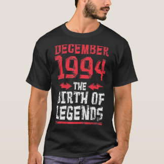 December 1994 The Bird Of Legends Happy My Birthda T-Shirt