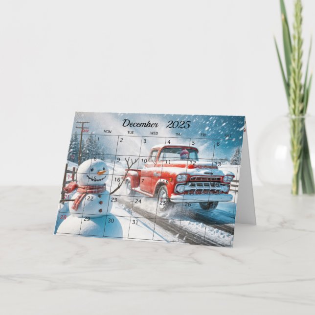 December 2025 Christmas Month Card (Front)