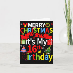 December 25th Merry Christmas And Yes It's My 16th Card