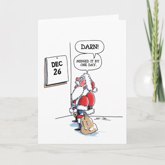 December 26 greeting card (Front)