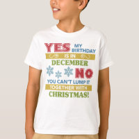 December Birthday Christmas Humour