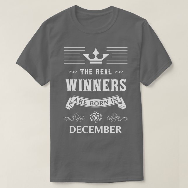 December birthday gift T-Shirt (Design Front)