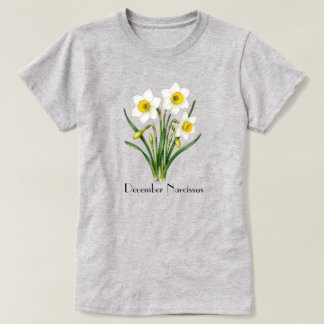 December Narcissus Flowers T-Shirt