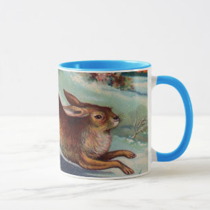 December Rabbit Mug