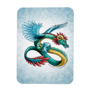 December’s Birthstone Dragon: Turquoise Magnet