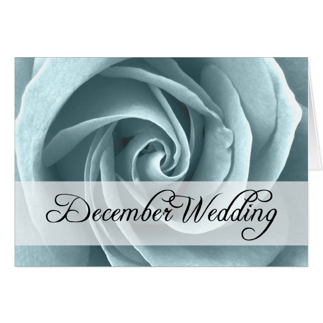 December Wedding : rose of the season : (Front Horizontal)