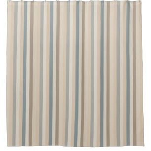decent stripes shower curtain
