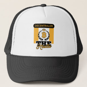 Decentralise the Hustle™ Wealth Without Permission Trucker Hat