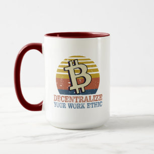 Decentralise Your Work Ethic Crypto Investment Mug