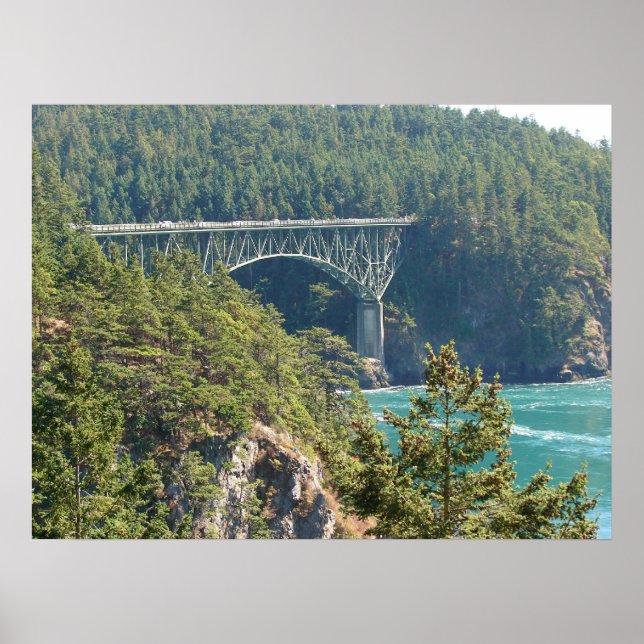 Deception Pass Bridge Poster (Front)