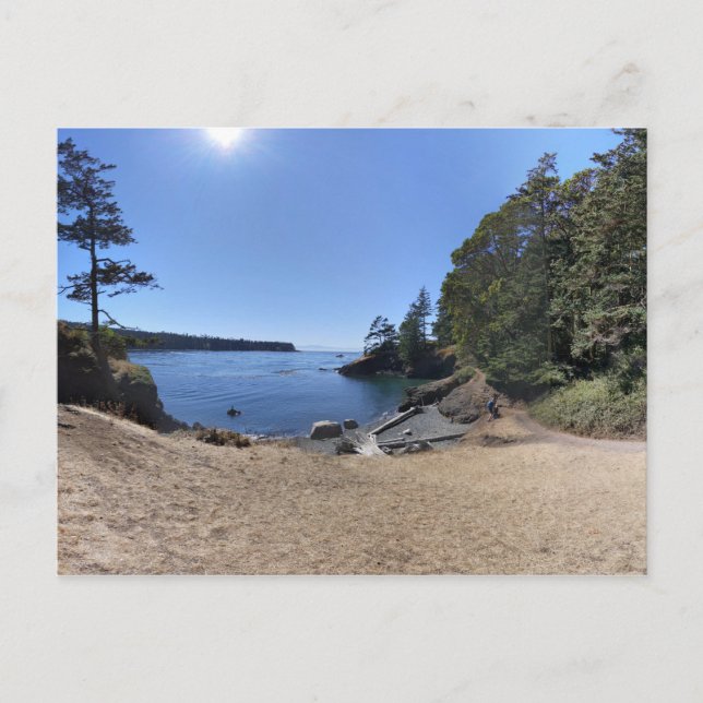 Deception Pass - Lighthouse Point postcard (Front)