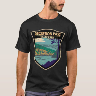 Deception Pass State Park Bridge Washington T-Shirt