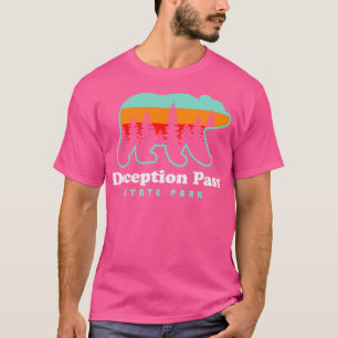 Deception Pass State Park Hikes Washington Camping T-Shirt