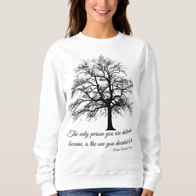 Decide To Be Women's Sweatshirt (Front)