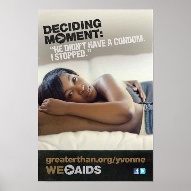 Deciding Moment: Yvonne Poster (Front)